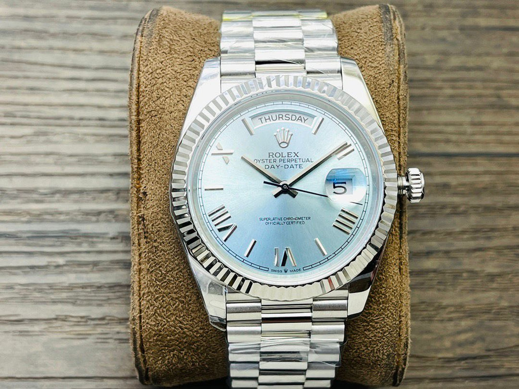 Rolex blue dial